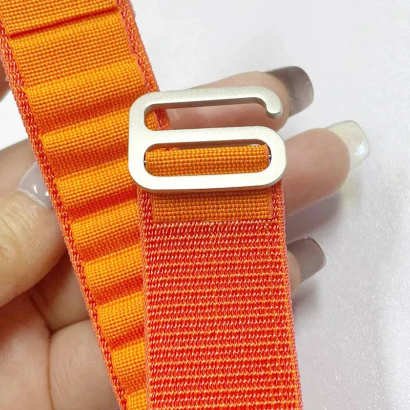 Alpine Loop Strap for Samsung Galaxy Watch 7 Ultra 47mm Band Sport Bracelet Nylon Watchband For Samsung Galaxy Ultra Accessories